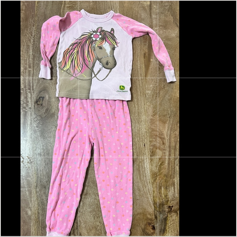 John Deere toddler pajamas